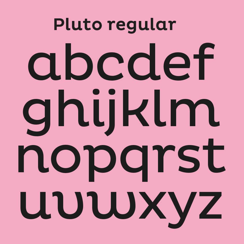 typographie utilisée dans la charte graphique