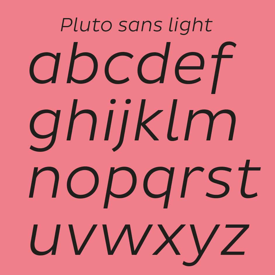 typographie utilisée dans la charte graphique