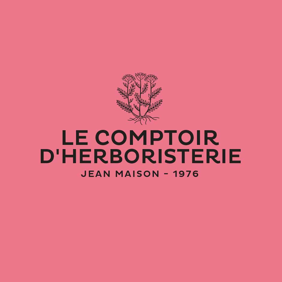 design du logo pour Le Comptoir d'Herboristerie