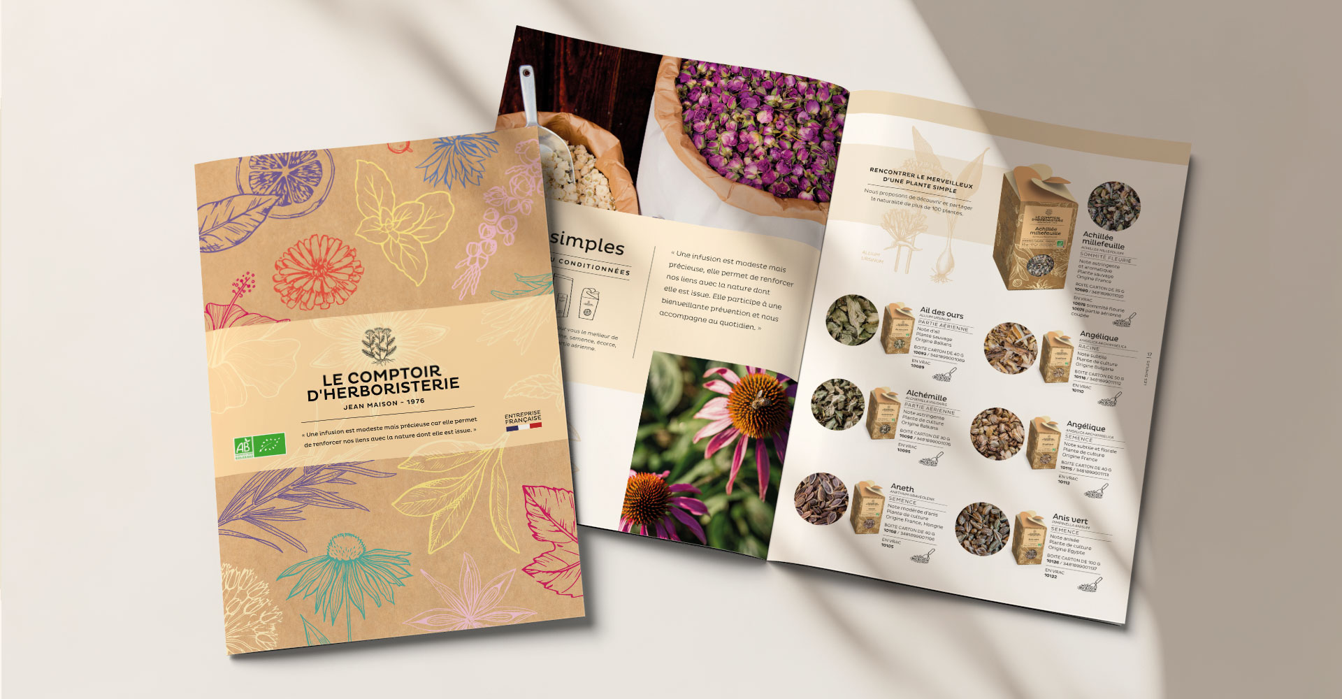 charte graphique pour catalogue
